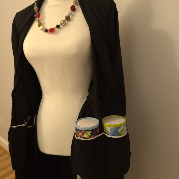 NWOT Post Surgery Recovery Robe with Drain Management Pockets - Picture 5 of 8